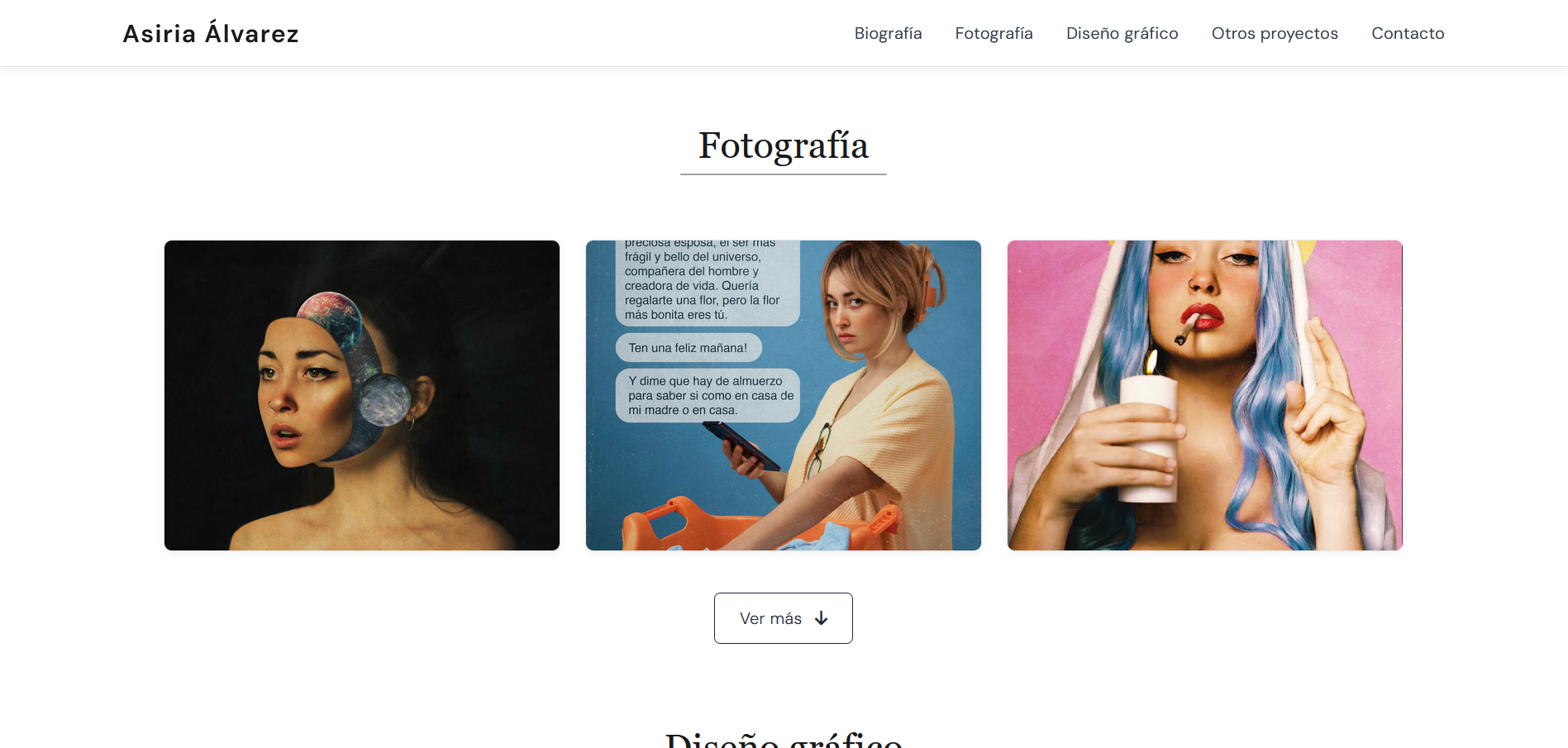 Asiria Álvarez - Canaries · Portfolio artiste