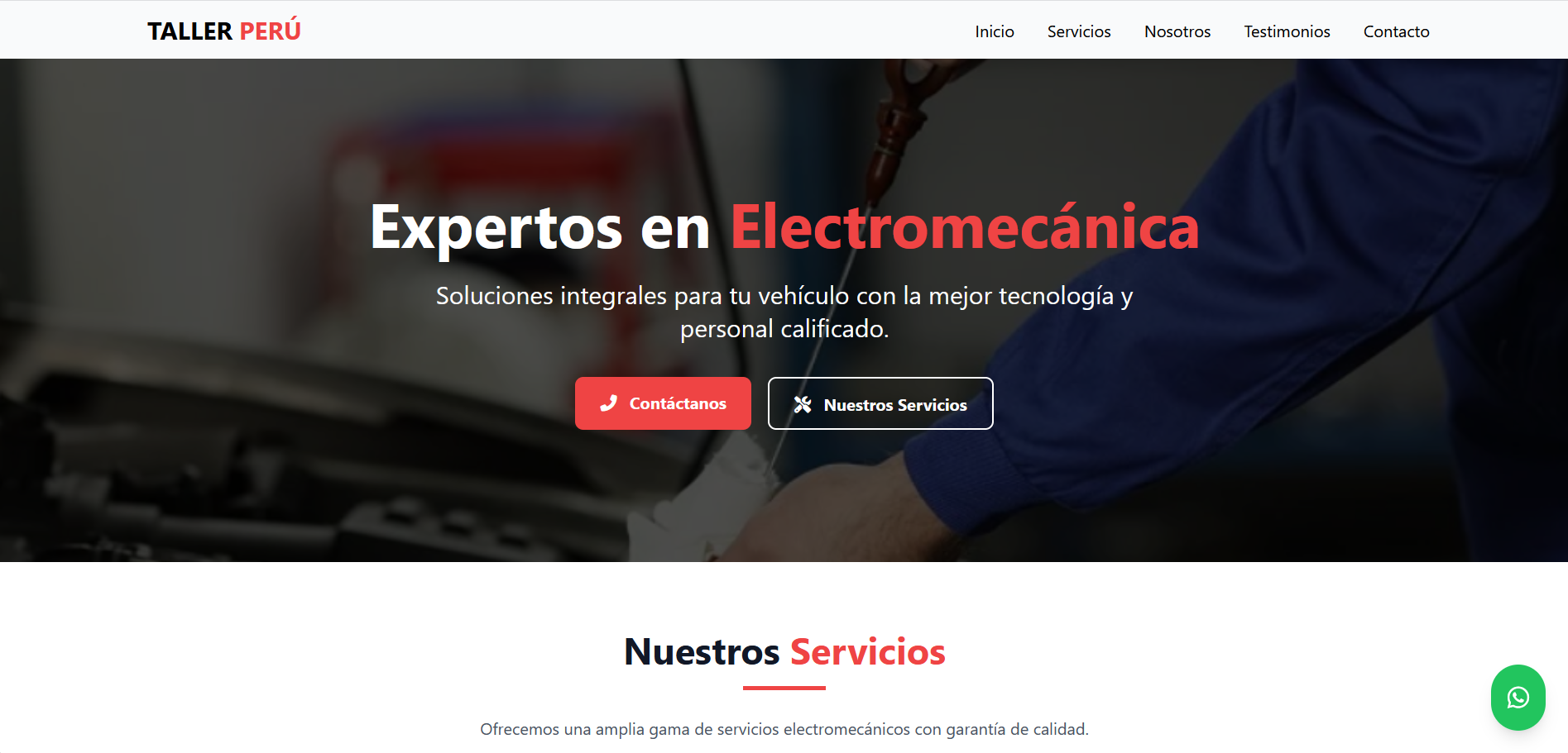 Taller Peru - Gran Canaria · Garage automobile